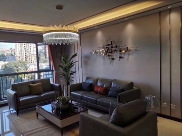 贅沢な革ホテルの居間のソファーの商業家具の古典的な設計