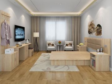 耐久のホテルの現代的な寝室の家具は経済的で簡単な取付けを置きます