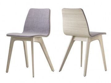 カスタマイズされた純木デザイナー家具の簡単なホテルの食堂は椅子を食事することを変形させました