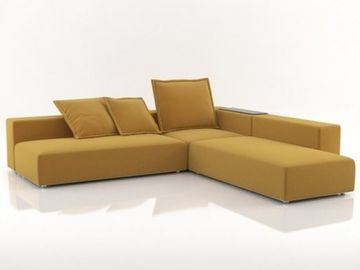 北欧の小さい家族のタイプ組合せの帝国愛人の生地のソファーの現代簡単な居間のソファー