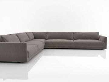 L字型カスタマイズされた簡単で大きく、小型のイタリアの食堂のソファー