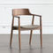 現代純木のレストランの椅子/快適なレストランの木製の椅子