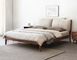寝室の多サイズのためのモダンなデザインの純木の家具のプラットフォーム ベッド