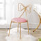 蝶定形金属フレームの革座席が付いている贅沢な現代食堂の椅子