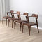 コーヒー バー/レストランの使用のための快適なPUの革純木の椅子
