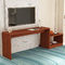 耐久のホテルの寝室の家具TVのテーブル/ホテル様式のベッドサイド・テーブルの純木