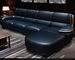 贅沢な革部門別のソファの居間のための上限の家具のソファー