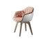 金属の足、椅子を食事する現代コマーシャルを搭載するレストランのテラスの椅子